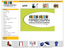 Tablet Screenshot of mabosan.com